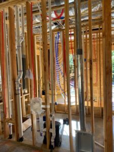PEX plumbing installation