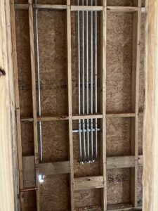 Electrical Piping in a home