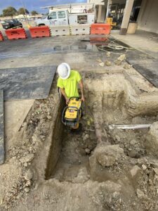 Sewer underground repair