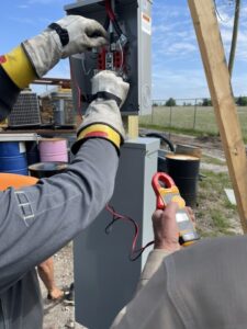 Electrical meter repair