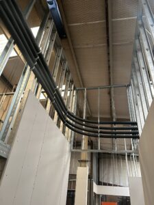 Water lines installed by a plumber